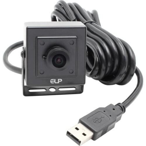 2.0 megapixel USB Camera 1080P Mini UVC Wide Angle Webcam USB 2.0 MJPEG 60/120/260fps 0.1Lux High Speed CCTV USB Camera for PC