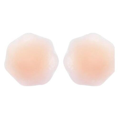 2 Pair Reusable Self Adhesive Silicone Breast Nipple Cover Bra nipple Pasties Pad petal Nipple Cover adesivo seios levantar