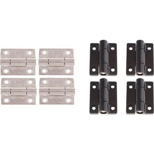 4pcs 45x34mm RV Hatch Cabinet Plastic Nylon Control Hinges 4 Hole