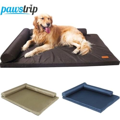 50-120cm Oxford Dog Beds Chihuahua Huksy Pitbull Large Dog Bed Detachable Wash Puppy Sofa Bed Chihuahua Pet Beds For Dogs/Cats