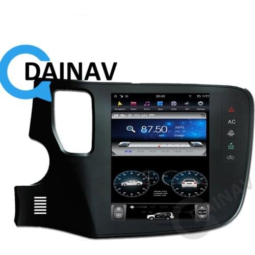 Tesla style Autoradio stereo Multimedia player for Mitsubishi OUTLANDER 2016 2017 2018 2019 Car DVD Player GPS navigation