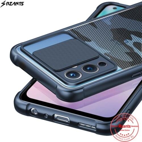 Rzants For Oneplus 9 Oneplus 9 Pro Case Soft [Camouflage Lens] Protection Shockproof Slim Half Clear Cover Square Lid