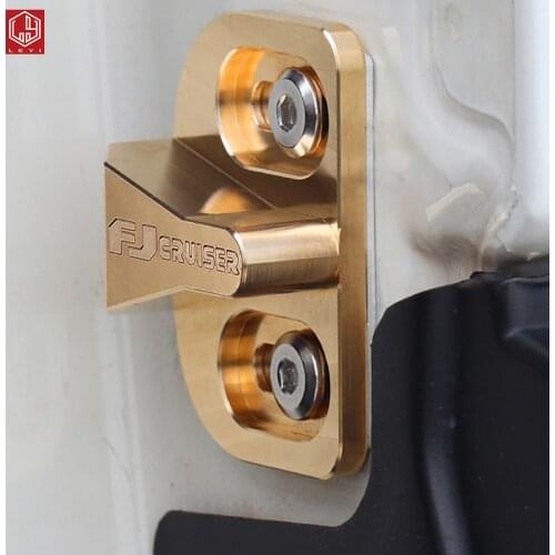 For Toyota FJ Cruiser Rear Tailgate Limiting Stopper Cover Car-styling Car Door Lock Buckle Accessories