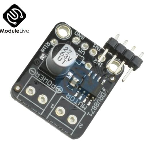 DRV8871 H-Bridge Motor Driver Module PWM Control Interface Module Breakout Board Module For Arduino 6.5V To 45V