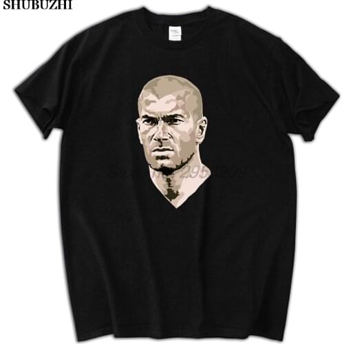 ZIDANE Great Controversies T-shirt Top Pure Cotton Men T shirt New Design High Quality