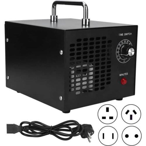 21x17x14.5cm 75W 20g Ozone Generator Machine Air Cleaner Purifier With Timing Switch For Home Greenhouse Farm