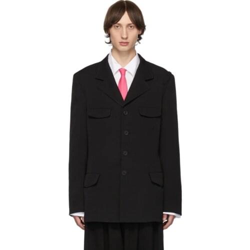 Belted jacket military uniform worsted capable British suit