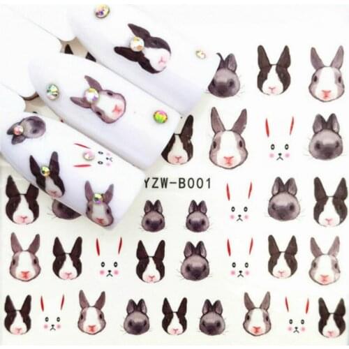 LOLEDE 5pcs Rabbit Nail Gel Nail Polish Nails Art Poly Nail Gel UV Off White Fashion Charm Nail Art Decorations 1111