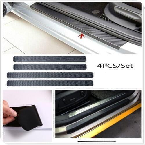 Car Door Sill Anti Scratch Sticker For Honda Everus Clarity Civic Accord Urban FCX Brio 3R-C Odyssey Jazz Fit P-NUT