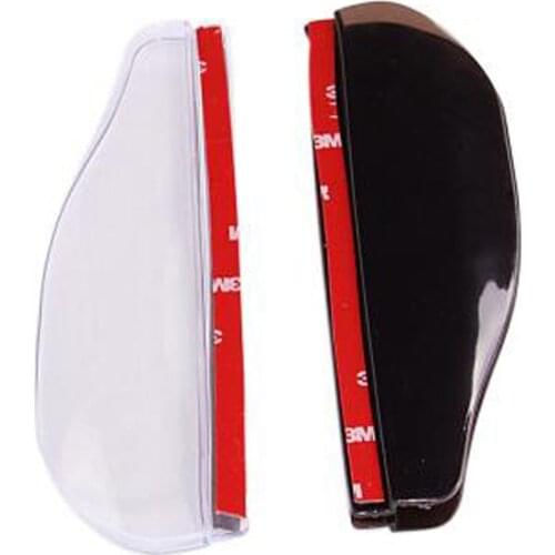 2 pcs/lot Car Rear view Mirror sticker rain eyebrow for Kia RIO K2 KIA Rio K2 2009 2010 2012 2013 2014 2015 K5 accessories