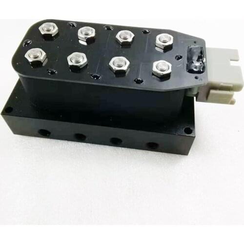 Pneumatic shock absorber 1/4" AA-VU8 8-corner solenoid valve unit , universal air suspension controller and valve block univer