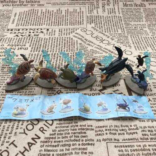 Pvc figure model toy marineturtles 5pcs/set