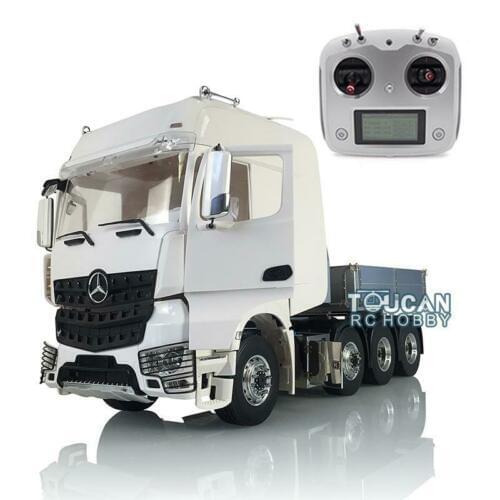 LESU 1/14 RC Radio Metal Tractor Chassis Truck Hopper Arco 3363 Hercul Cabin THZH0753-SMT5