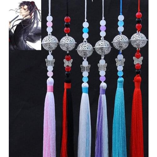 Mo Dao Zu Shi Cosplay Prop Chen Qing Ling The Founder of Diabolism Grandmaster of Demonic Cultivation Clear Heart Bell Tassels