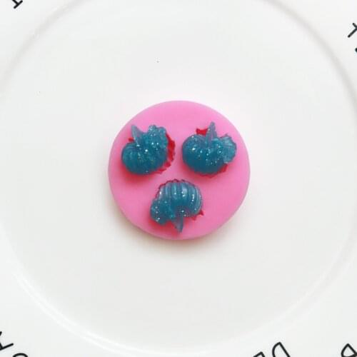 Sanlian Pumpkin Fondant Silicone Mold Baking Decorative Chocolate Mold XGY-202