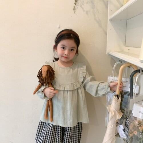 TaoziBaby Long Sleeve Shirts For Girls