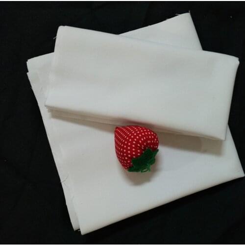 Embroidery Fabric Canvas DIY Swing Stitching Handmade Embroidery Cotton Cloth Fabric Craft Handcraft Supplies Pure White 40X40CM