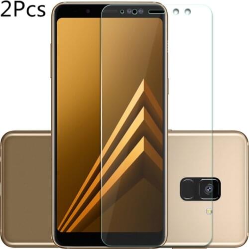 TRONFUNS Screen Protectors For Samsung Galaxy A8 Plus 2018