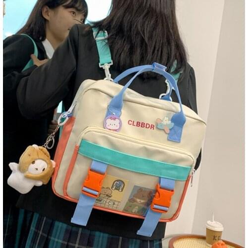 Women Backpack Cute Student Schoolbag Kawaii Bags Ladies Bagpack Bookbag Mochila Backpacks for School Teenagers Girls Book Bag