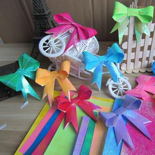 10 Sheets/set Origami Paper Pearlescent Papers DIY Handmade Paper Cutting Art Background Decoration Paper Scrapbooking Craft