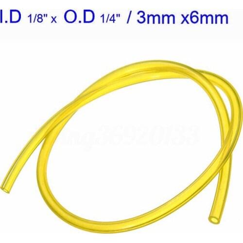 2Size 60cm Petrol Fuel Gas Line Pipe Hose Tube For STIHL Trimmer Chainsaw Blower