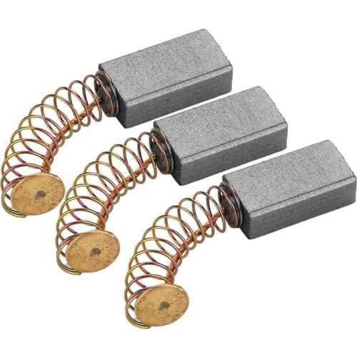 20pcs 15*8*5mm Mini Drill Electric Grinder Motor Carbon Brush Replacement Parts For Hammer Drill Motor Power Tool Accessories