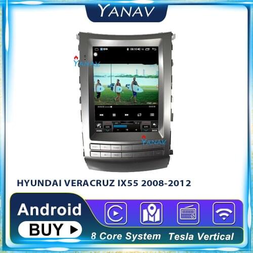 2 din Android for HYUNDAI VERACRUZ IX55 2008-2012 car radio multimedia player DVD player car autoradio Tesla style stereo