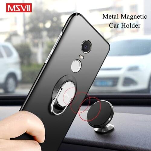 Redmi Note 4X Case MSVII Slim Frosted Cover For Xiaomi Redmi Note 4 Case Ring Holder Cover For Xiaomi Redmi Note4 Note4X Cases