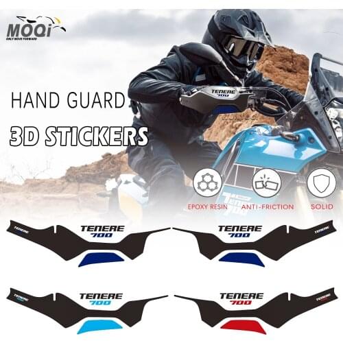 For yamaha T700 XTZ 690 for YAMAHA TENERE 700 2019-2020 Motorcycle Original Handguard Hand guard Extended 3D Stickers