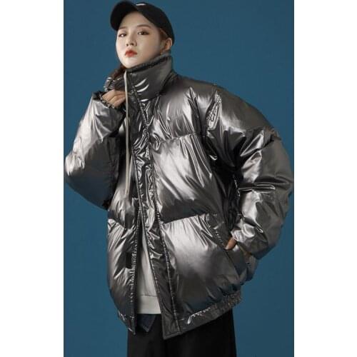 Winter Trend White Duck Down Jacket Stand Collar Warm And Thick Coat Women High-quality Outerwear