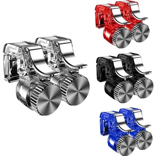 2pcs/lot R11 Metal Smart Phone Mobile Gaming Trigger For PUBG Mobile Gamepad Fire Button Aim Key L1R1 Pubg Controller