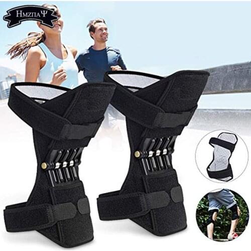 New Joint Support Spring Knee Pad Knee Protection Booster for Sports Hiking Climbing Reduces Soreness Old Cold Leg Protection