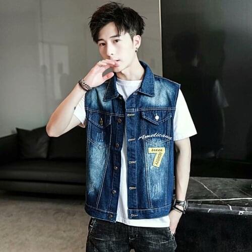 2020 New Men jacket Hip Hop Fashion streetwear Sleeveless Slim fit Mens jackets coats Casual Harajuku Sports Jogger jackets men