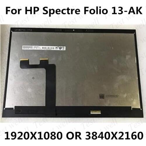 Original 13.3'' FHD UHD LCD Touch Screen Display Assembly Laptop For HP Spectre Folio 13-AK 13-Ak0000NA 13-AK0023DX 13-AK1016NR