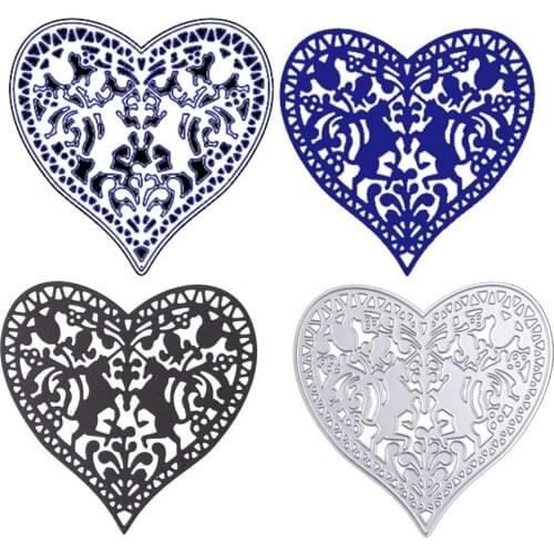 Couple Love Heart Horse Frame Metal Cutting Dies Stencils for DIY Scrapbooking/photo album Decorative Embossing DIY Paper Cards
