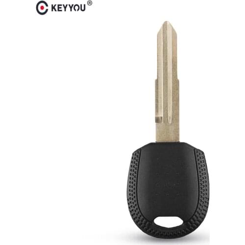 KEYYOU Transponder Carbon Chip Car Remote Key Blank Shell Fob Cover For Kia Rio Sportage Key Case With Left /HYN7 Key Blade