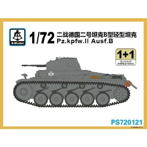 S-model 1/72 PS720121 Pz.kpfw.II Ausf.B (1+1)