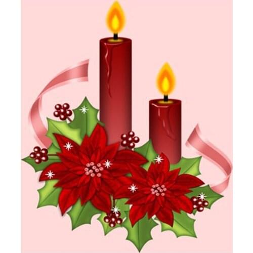 SenyuArt DIY Diamond Painting Christmas Landscape Full Drill Square Round Diamond Embroidery 5D Cross Stitch Kit Decoration Home