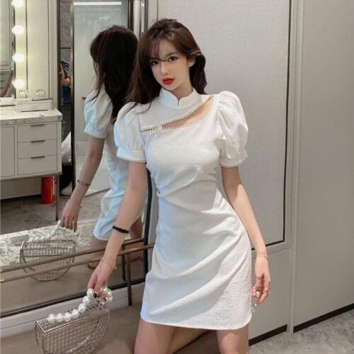 Take off glasses moth Green Summer Dresses