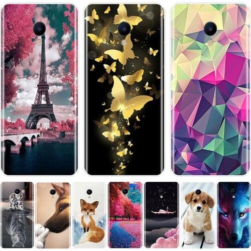 TPU Back Cover For Meizu M6 M6S M5C M5 M5S M3S M3 M2 Soft Silicone Lovely animals Phone Case For Meizu M6 M5 M3 M2 Note Case