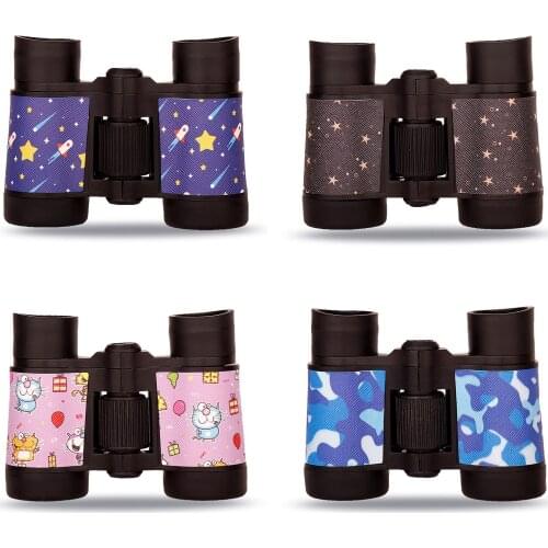 Outdoor Childrens Telescope 4X30 HD Binoculars Telescope Educational Adjustable Toy Set