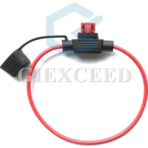 Waterproof Auto Inline Mini In-Line Fuse Holder With Fuses Inserts