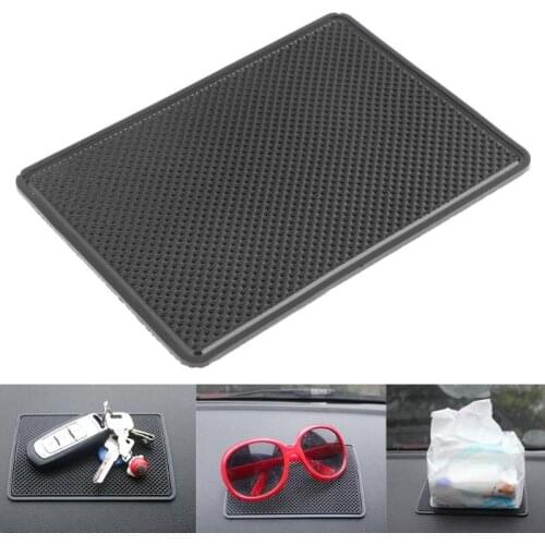 VODOOL 19x12cm Silicone Car Gadget Non-Slip Pad Car Anti Slip Mat Dashboard Phone MP3 GPS Sunglasses Keys Holder Mount Bracket