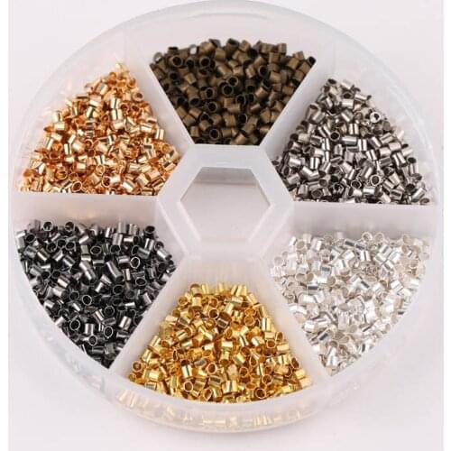 10g Positioning tube beads, isolation beads, beading materials, hand accessories