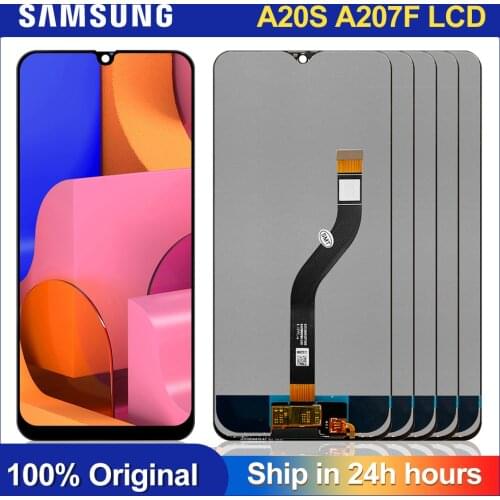 100% Tested A20S LCD For Samsung A20s A207 SM-A207F Display lcd Screen replacement for Samsung A2070 display lcd screen 6.5
