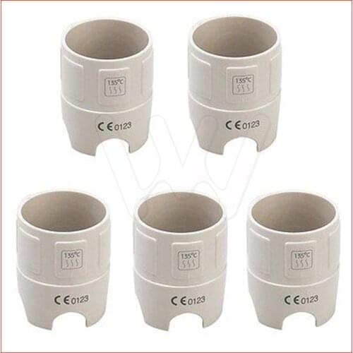 5pcs Ultrasonic Scaler Piezo Tips Torque Wrench Compatible DTE SATELEC NSK EMS