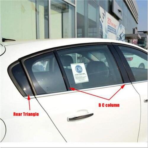 Car styling Rear window Triangle film paster mirror reflecting face panel Case for Chevrolet Cruze sedan Hatchback 2009-2016