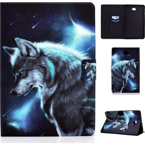 Cover for Samsung Galaxy Tab A 10.1 2016 Coque Fold Stand Flip Case for Samsung Tab A6 A 6 10.1 T580 T585 Fashion Tablet Funda