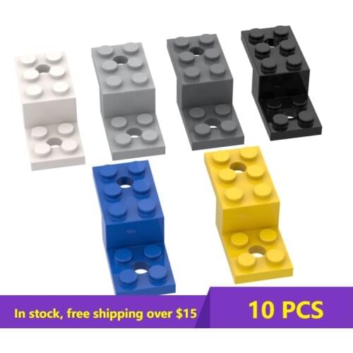 10PCS MOC Compatible Assembles Particles 11215 Bracket 5 X 2 X 1 1/3 for Building Blocks Parts DIY Educational Gift Toys