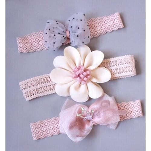 3 Pieces Baby Headband Fashion Widened Headband Headwear Hair Accessories for Girls 2021 New